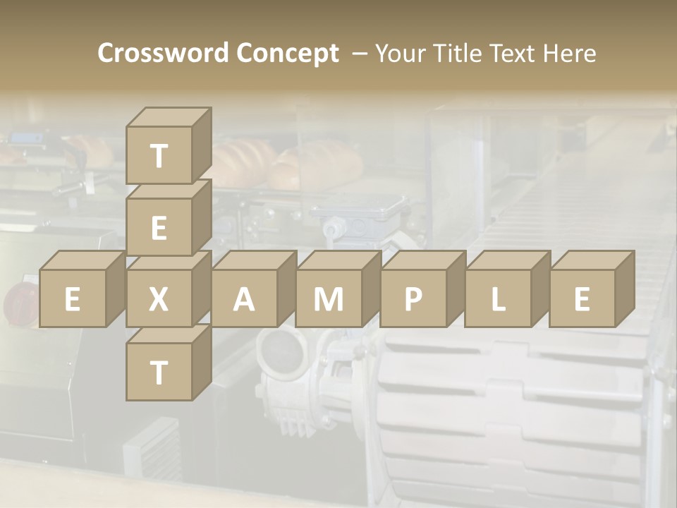 Bakery , Conveyer/ PowerPoint Template