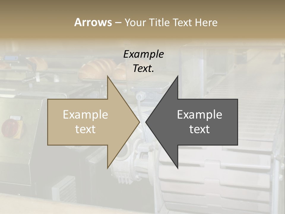 Bakery , Conveyer/ PowerPoint Template