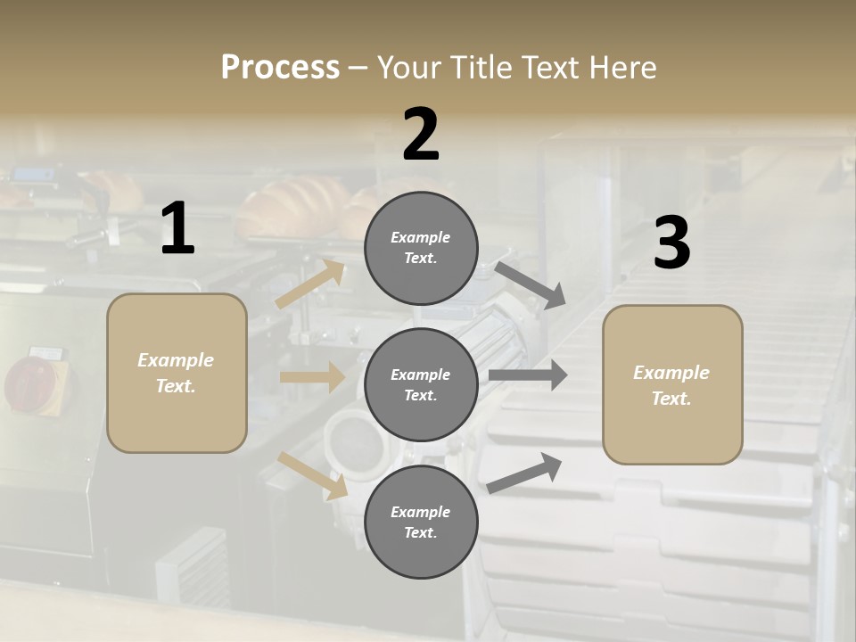 Bakery , Conveyer/ PowerPoint Template