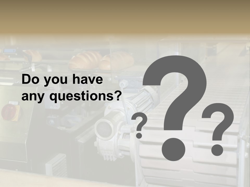 Bakery , Conveyer/ PowerPoint Template