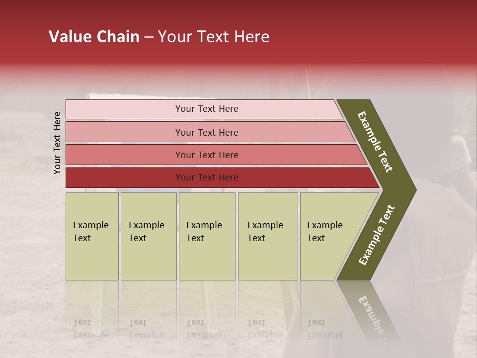 Boy Shooting Arrow At Target PowerPoint Template