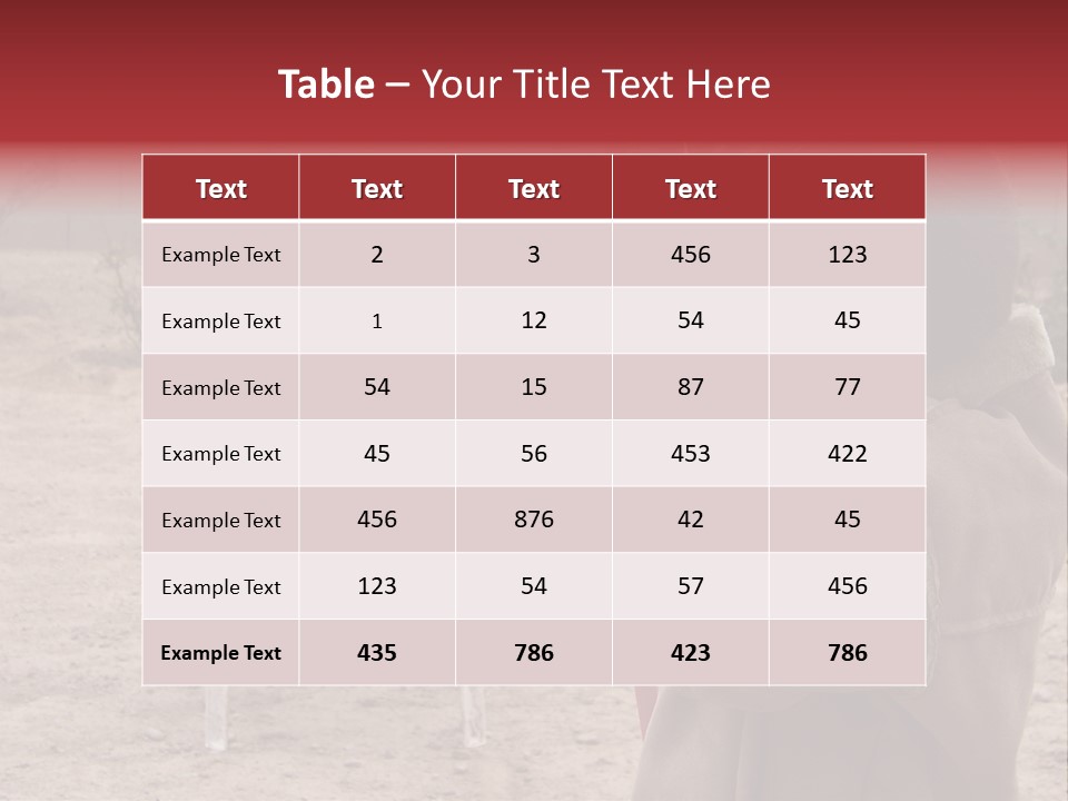 Boy Shooting Arrow At Target PowerPoint Template