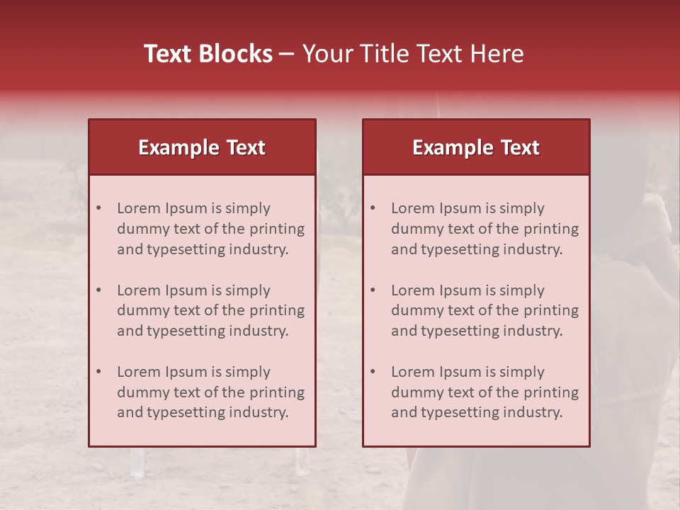 Boy Shooting Arrow At Target PowerPoint Template