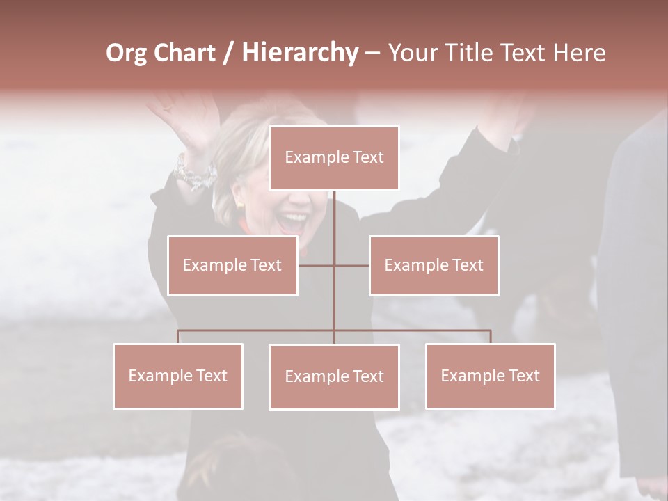 Presidential Candidate Hillary Clinton Waving To Supporters At A Democratic Rally In Spokane Washington PowerPoint Template