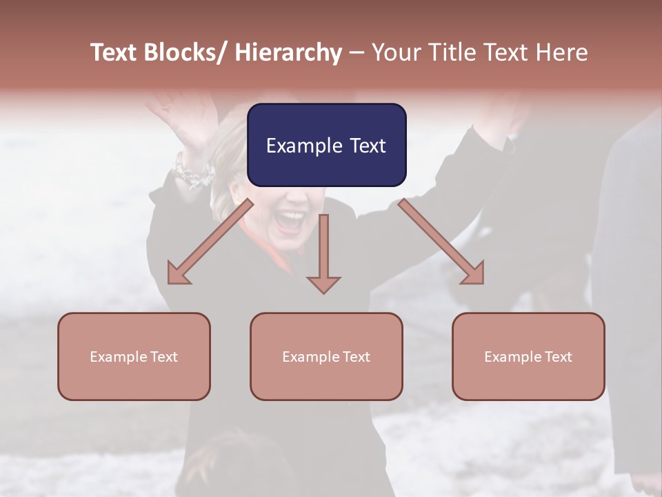 Presidential Candidate Hillary Clinton Waving To Supporters At A Democratic Rally In Spokane Washington PowerPoint Template