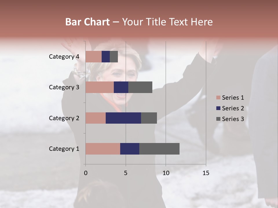 Presidential Candidate Hillary Clinton Waving To Supporters At A Democratic Rally In Spokane Washington PowerPoint Template