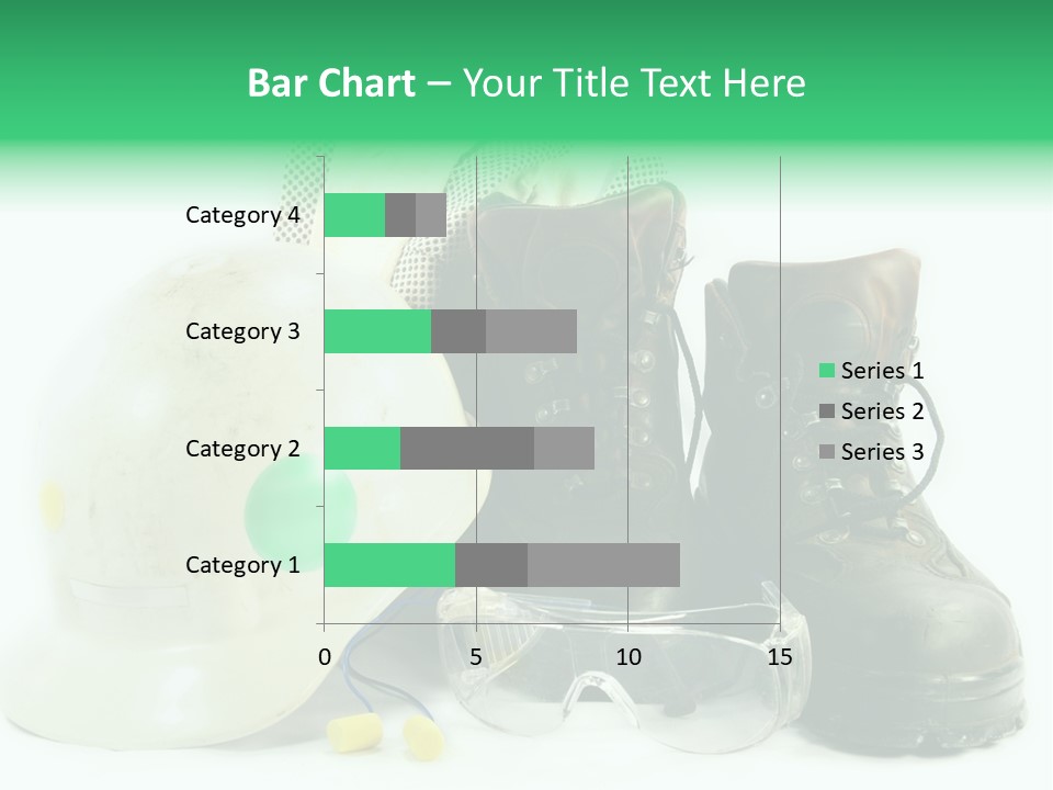 Personal Protection. Personal Safety Equipment Of Field Engineer Used In Heavy Duty Industrial Environment. PowerPoint Template