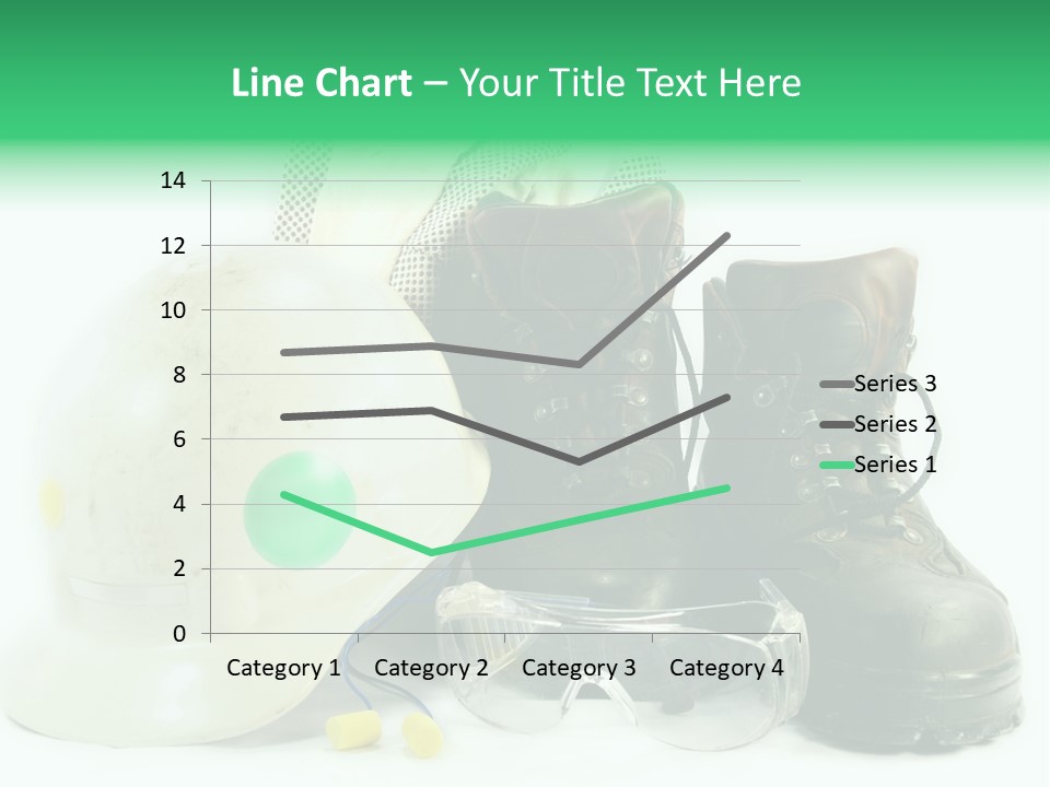 Personal Protection. Personal Safety Equipment Of Field Engineer Used In Heavy Duty Industrial Environment. PowerPoint Template