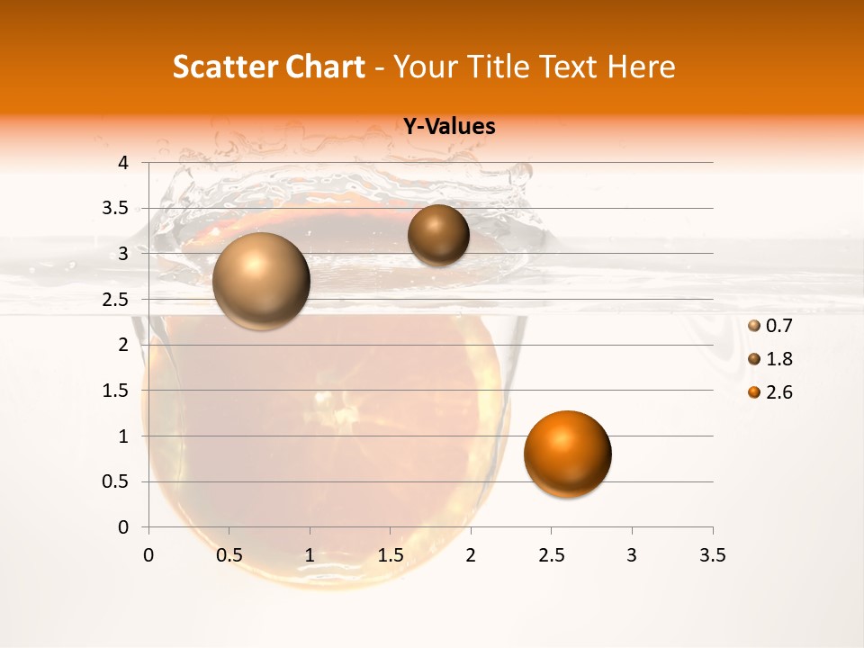 Fruits In Water PowerPoint Template