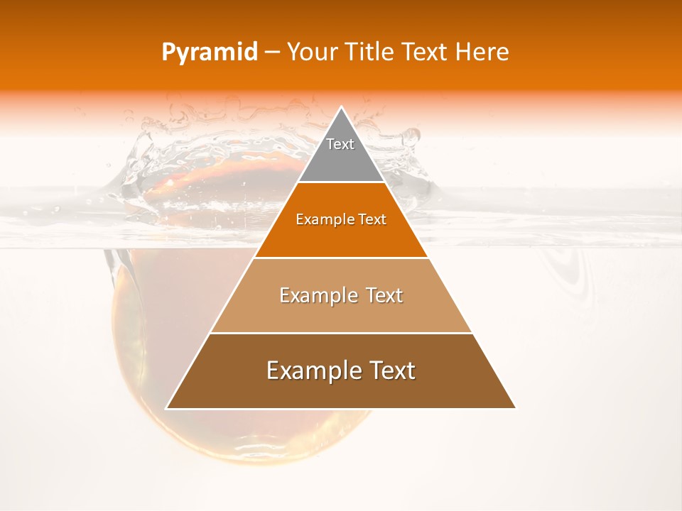 Fruits In Water PowerPoint Template