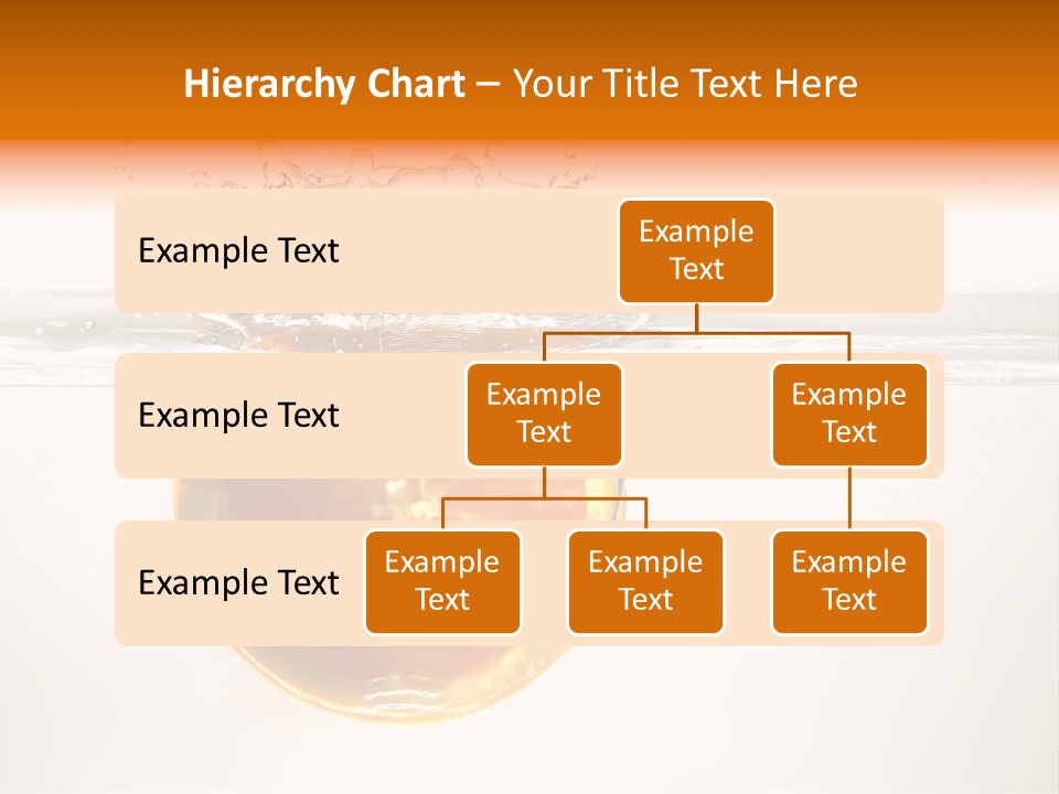 Fruits In Water PowerPoint Template