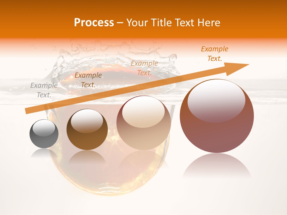 Fruits In Water PowerPoint Template