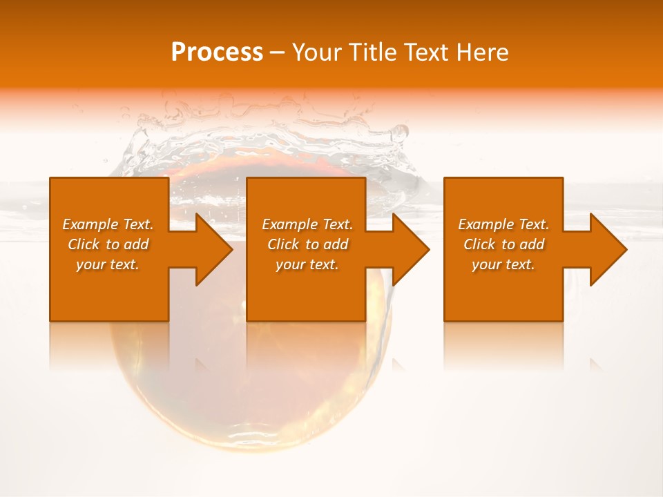 Fruits In Water PowerPoint Template