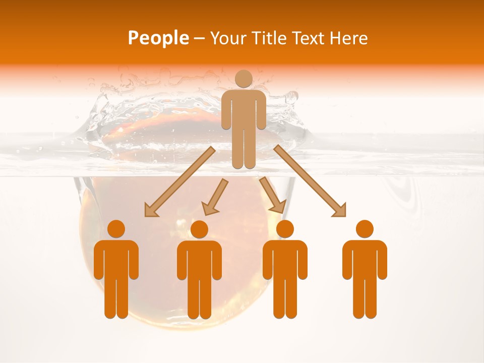 Fruits In Water PowerPoint Template