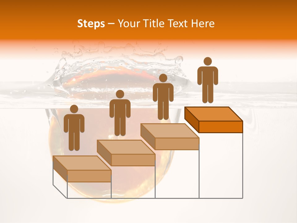 Fruits In Water PowerPoint Template