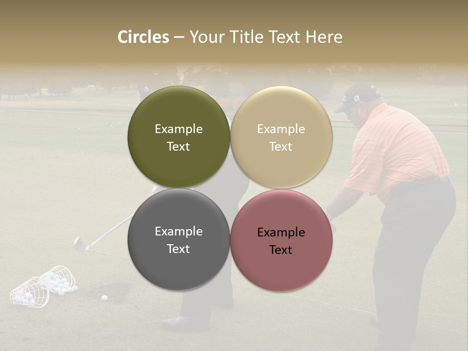 The Tour Championship 2006, Atlanta, East Lake Golf Course, Georgia, Butch Harmon And Adam Scott PowerPoint Template