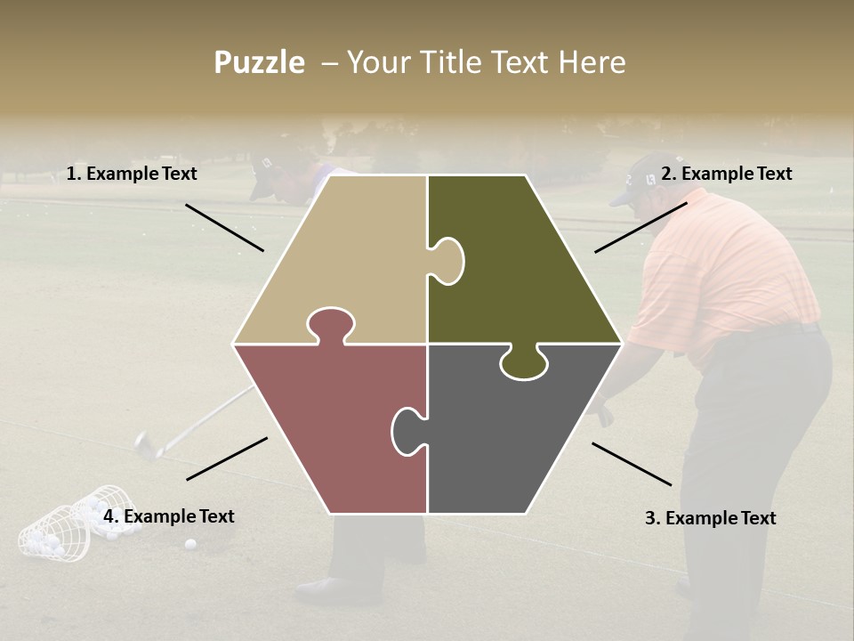The Tour Championship 2006, Atlanta, East Lake Golf Course, Georgia, Butch Harmon And Adam Scott PowerPoint Template
