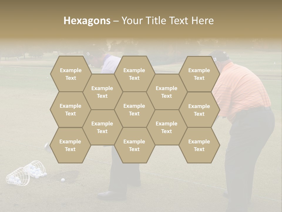 The Tour Championship 2006, Atlanta, East Lake Golf Course, Georgia, Butch Harmon And Adam Scott PowerPoint Template