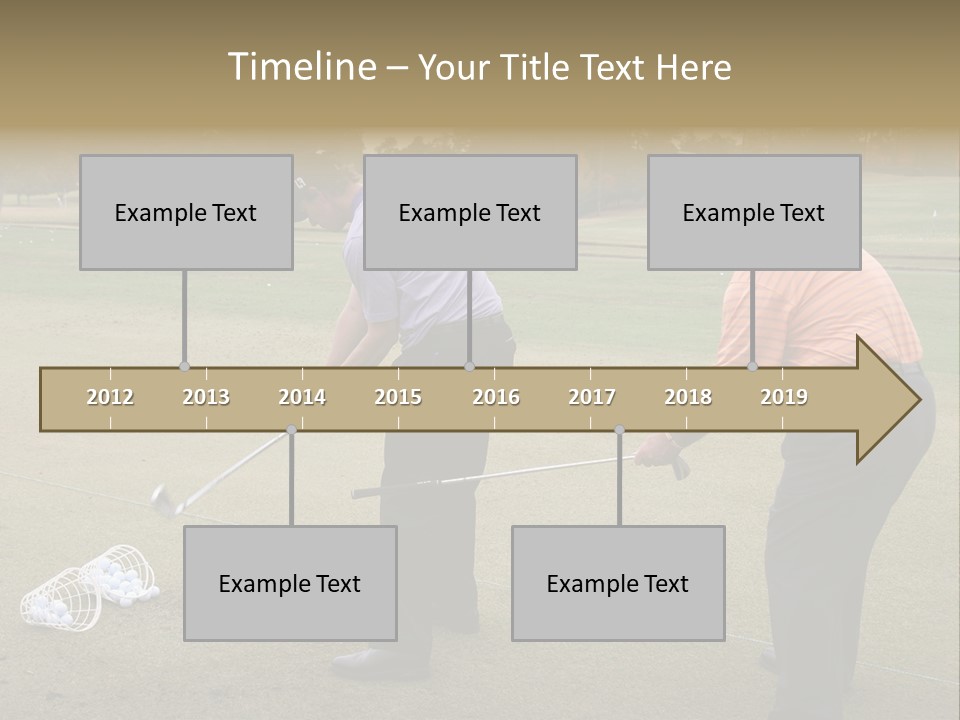 The Tour Championship 2006, Atlanta, East Lake Golf Course, Georgia, Butch Harmon And Adam Scott PowerPoint Template