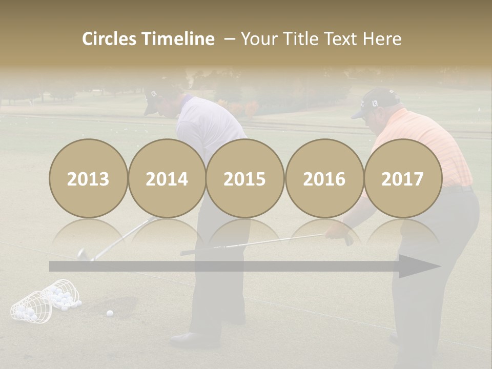 The Tour Championship 2006, Atlanta, East Lake Golf Course, Georgia, Butch Harmon And Adam Scott PowerPoint Template