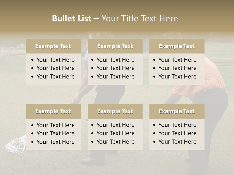 The Tour Championship 2006, Atlanta, East Lake Golf Course, Georgia, Butch Harmon And Adam Scott PowerPoint Template