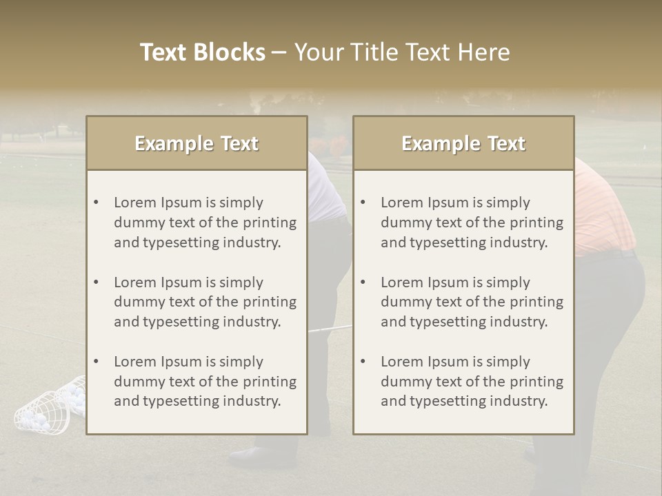 The Tour Championship 2006, Atlanta, East Lake Golf Course, Georgia, Butch Harmon And Adam Scott PowerPoint Template