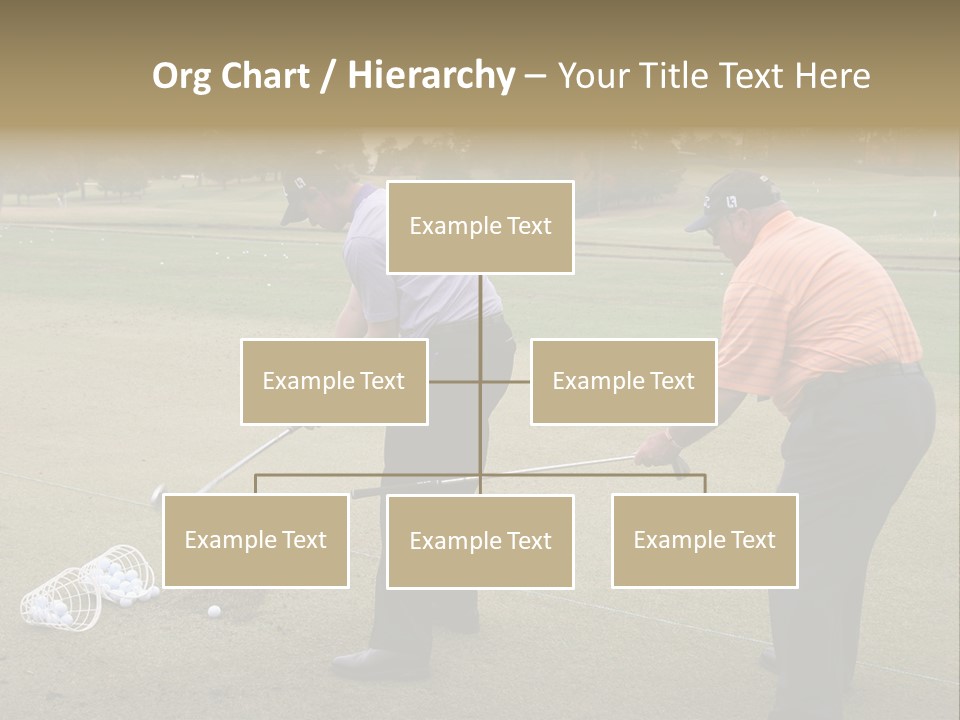 The Tour Championship 2006, Atlanta, East Lake Golf Course, Georgia, Butch Harmon And Adam Scott PowerPoint Template