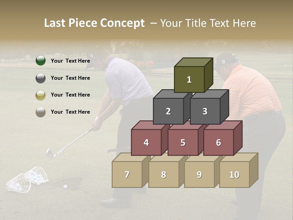 The Tour Championship 2006, Atlanta, East Lake Golf Course, Georgia, Butch Harmon And Adam Scott PowerPoint Template