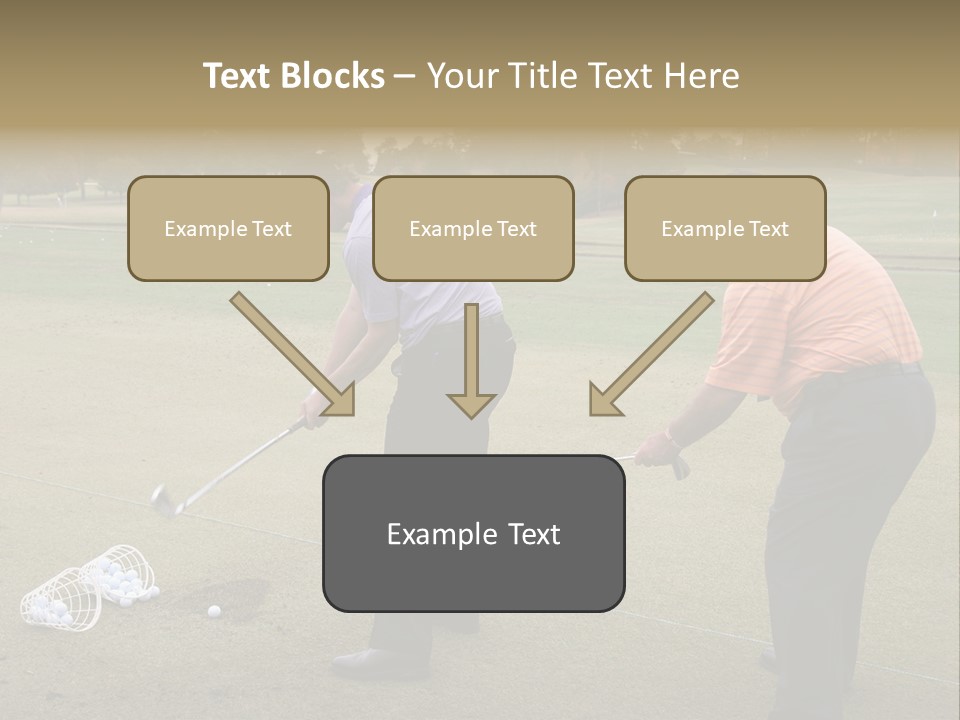 The Tour Championship 2006, Atlanta, East Lake Golf Course, Georgia, Butch Harmon And Adam Scott PowerPoint Template