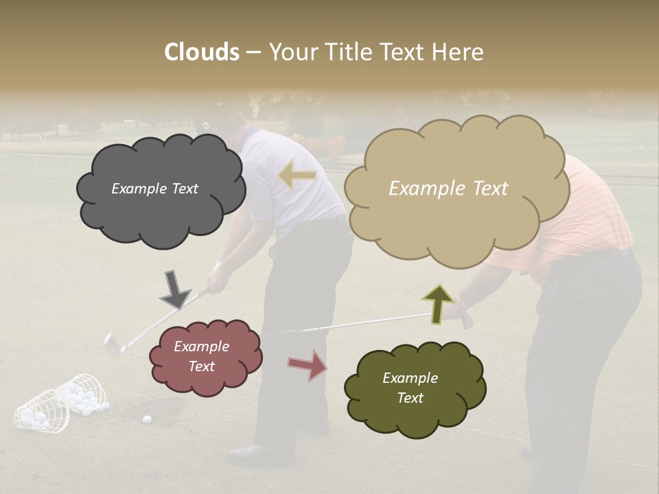The Tour Championship 2006, Atlanta, East Lake Golf Course, Georgia, Butch Harmon And Adam Scott PowerPoint Template