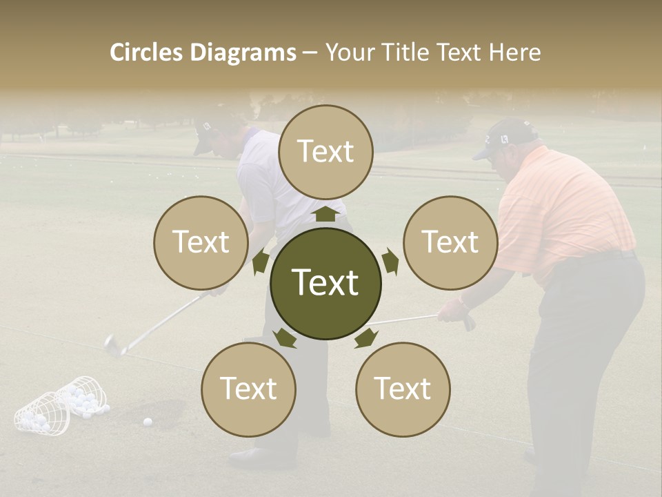 The Tour Championship 2006, Atlanta, East Lake Golf Course, Georgia, Butch Harmon And Adam Scott PowerPoint Template