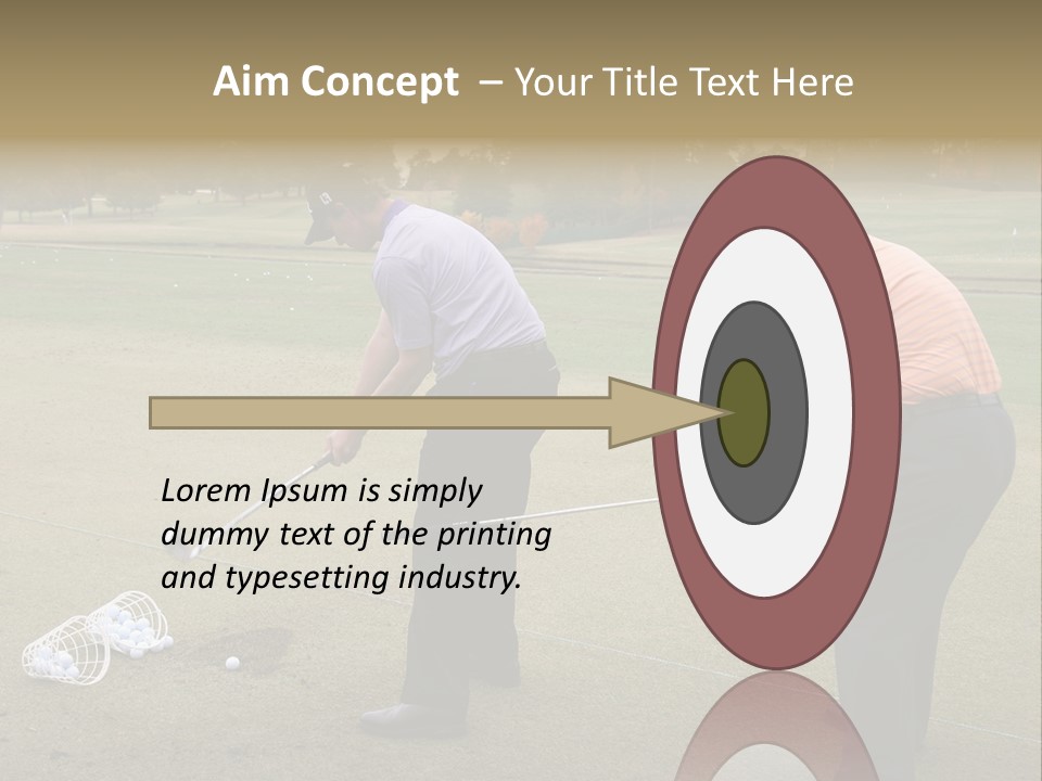 The Tour Championship 2006, Atlanta, East Lake Golf Course, Georgia, Butch Harmon And Adam Scott PowerPoint Template