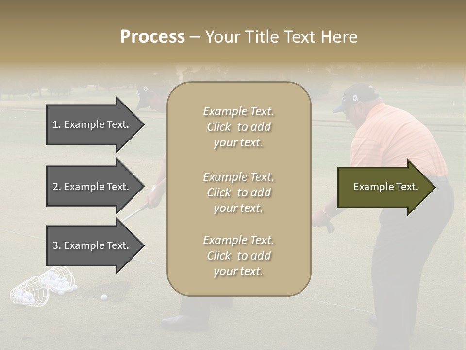 The Tour Championship 2006, Atlanta, East Lake Golf Course, Georgia, Butch Harmon And Adam Scott PowerPoint Template