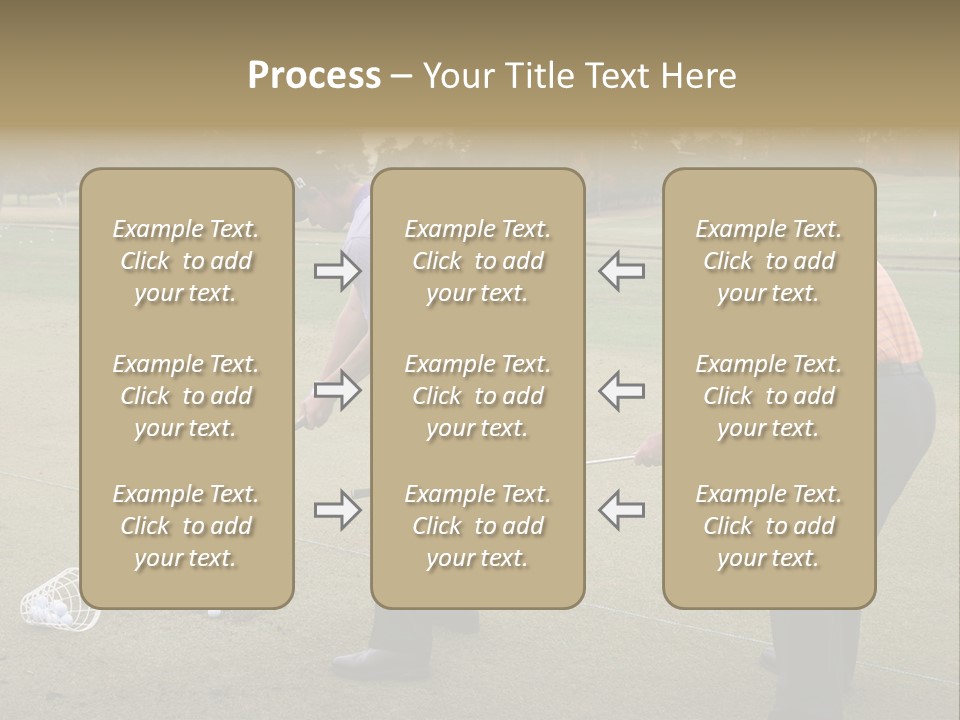 The Tour Championship 2006, Atlanta, East Lake Golf Course, Georgia, Butch Harmon And Adam Scott PowerPoint Template
