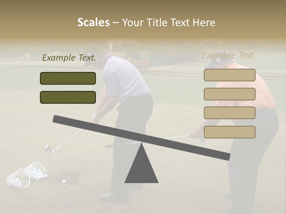 The Tour Championship 2006, Atlanta, East Lake Golf Course, Georgia, Butch Harmon And Adam Scott PowerPoint Template