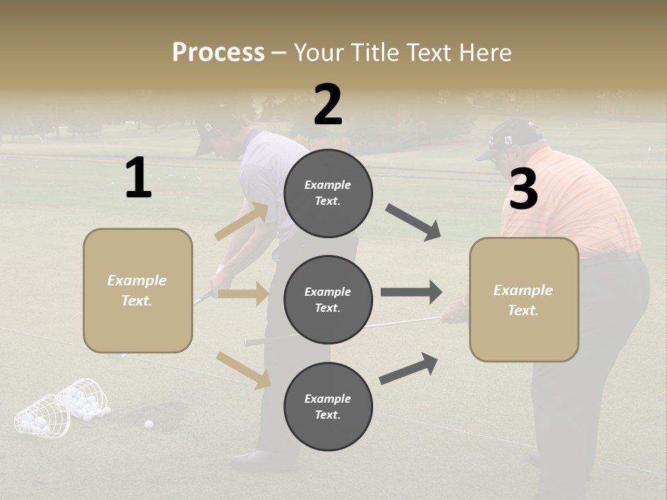 The Tour Championship 2006, Atlanta, East Lake Golf Course, Georgia, Butch Harmon And Adam Scott PowerPoint Template