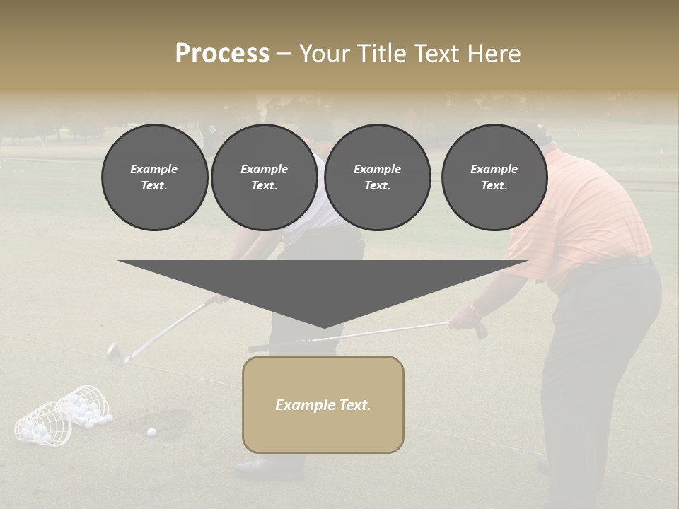 The Tour Championship 2006, Atlanta, East Lake Golf Course, Georgia, Butch Harmon And Adam Scott PowerPoint Template