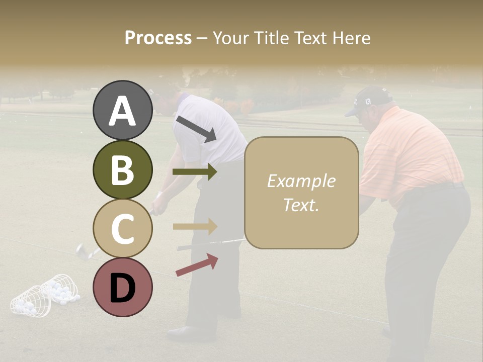 The Tour Championship 2006, Atlanta, East Lake Golf Course, Georgia, Butch Harmon And Adam Scott PowerPoint Template