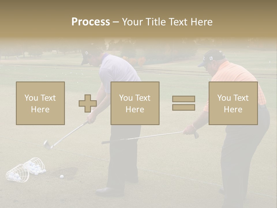 The Tour Championship 2006, Atlanta, East Lake Golf Course, Georgia, Butch Harmon And Adam Scott PowerPoint Template