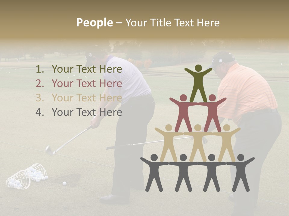 The Tour Championship 2006, Atlanta, East Lake Golf Course, Georgia, Butch Harmon And Adam Scott PowerPoint Template