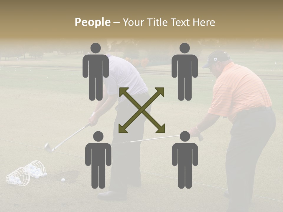 The Tour Championship 2006, Atlanta, East Lake Golf Course, Georgia, Butch Harmon And Adam Scott PowerPoint Template