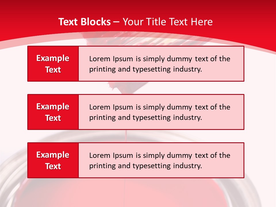 Latex House Paint - Home Improvement PowerPoint Template