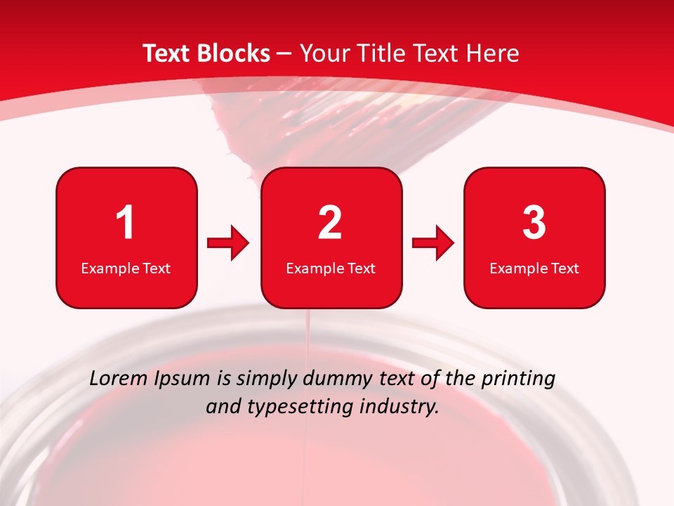 Latex House Paint - Home Improvement PowerPoint Template