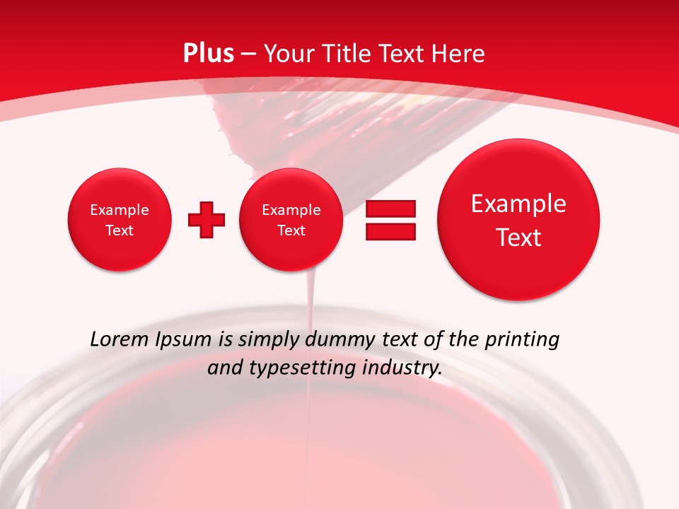 Latex House Paint - Home Improvement PowerPoint Template