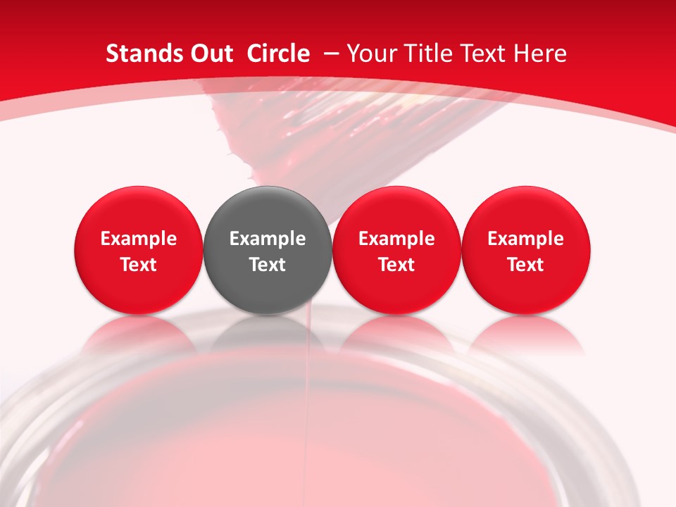 Latex House Paint - Home Improvement PowerPoint Template