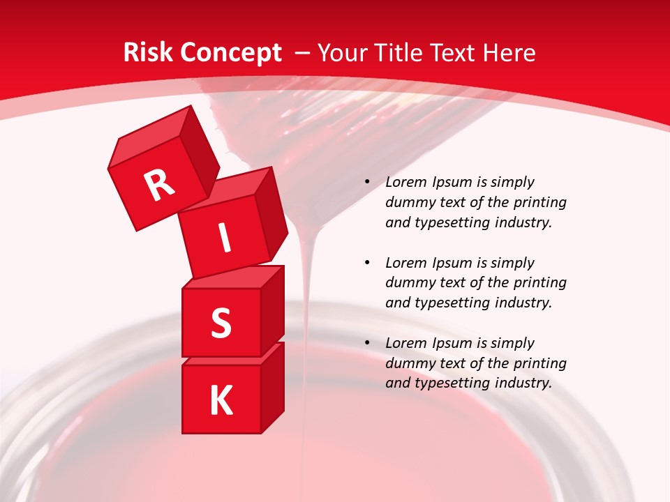 Latex House Paint - Home Improvement PowerPoint Template