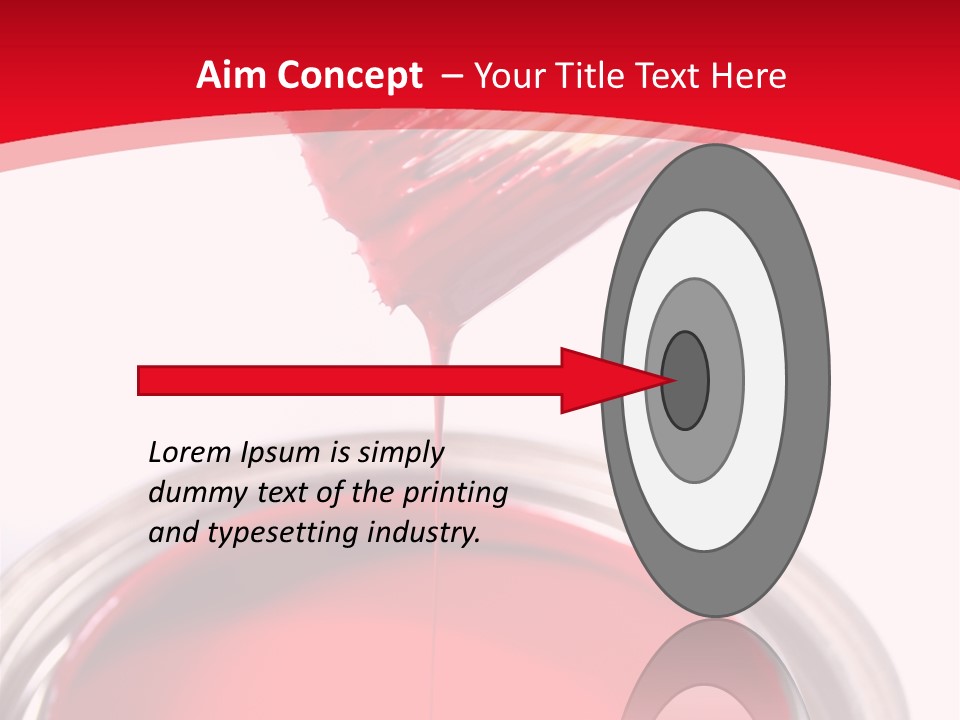 Latex House Paint - Home Improvement PowerPoint Template