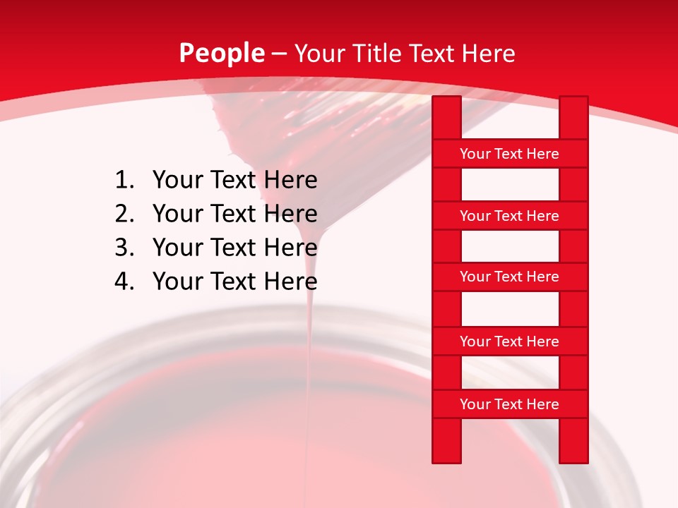 Latex House Paint - Home Improvement PowerPoint Template