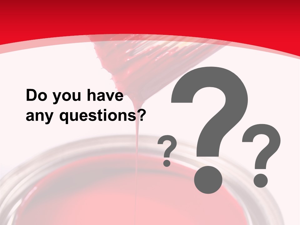 Latex House Paint - Home Improvement PowerPoint Template