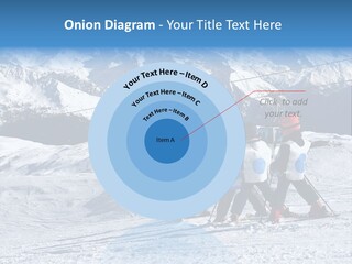 Young Boys Skiing PowerPoint Template